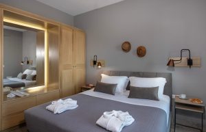Villa Eva – Schlafzimmer – Thea Villas, Kournas