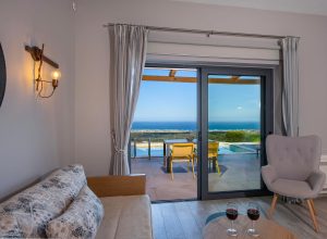 Villa Eva – Wohnraum – Thea Villas, Kournas