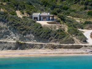 Villa Fteri aus der Luft Villa Fteri Kefalonia
