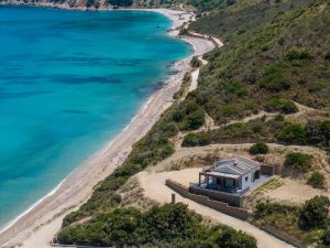 Villa über dem Strand von Agia Kyriaki Villa Fteri Kefalonia