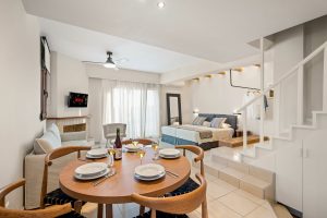 Wohn- und Essbereich – Lenikos Resort, Agia Galini