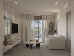 Wohnbereich einer Villa - – Ammouda Villas, Sithonia