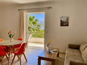 Wohnraum im Apartment – Manolis Apartments, Plakias