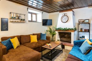 Wohnraum – Villa Evridiki, Agios Georgios Nileias, Pilion