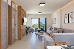 Wohnzimmer, Villa Aroma Agia Marina