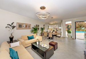 Wohnzimmer, Villa4Dreams Gerani